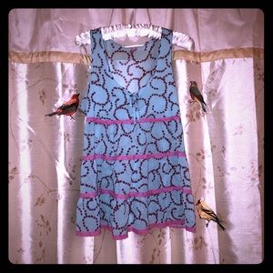 Sheer blue/green VS sleepwear blouse 👚